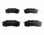 Колодки тормозные дисковые Toyota Land cruiser 80 4.2 (90-97),Toyota Land cruiser 80 4.2 (90-97) JAPKO 51210 (фото 1)