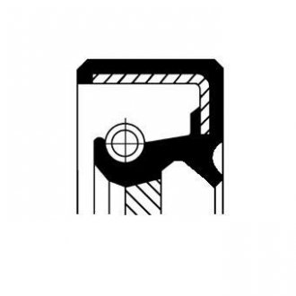 Ущільнююче кільце ступінчатої коробки передач, Уплотняющее кольцо вала, автоматическая коробка передач CORTECO 19035147B (фото 1)
