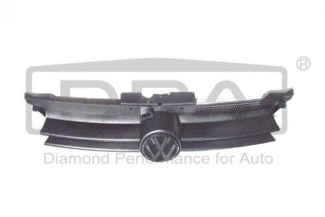 Решетка радиатора без эмблемы (черная) VW Golf (97-05,03-06) Dpa 88530047002 (фото 1)