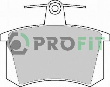 Колодки тормозные задние (16.5mm) AUDI 80/100, A4 -97,FIAT Croma, ALFA164 PROFIT 50000222 (фото 1)