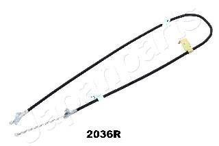 Трос ручного гальма RECZ. TOYOTA T. YARIS VERSO 1.3/1.4 D-4D/1.5 99-05 PR JAPANPARTS BC2036R