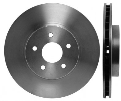 Гальмівний диск (Відвантажується по 2 шт. Ціна вказана за 1 шт.) STARLINE PB2589 (фото 1)