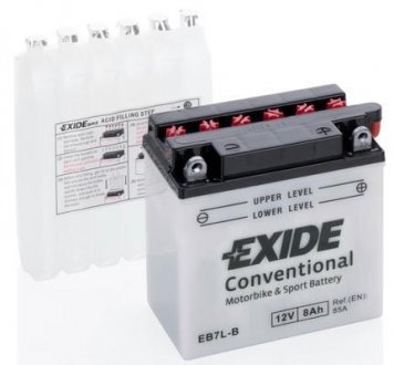 Стартерна батарея (акумулятор) EXIDE EB7LB (фото 1)
