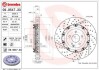 Диск гальмівний CLK C209 /2-elementowa,nawiercana,pіywaj№ca/ BREMBO 09954733 (фото 1)