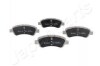 Колодки гальмівні CITROEN P. BERLINGO/C2/C4/DS3/XSARA 96- JAPANPARTS PA0051AF (фото 1)