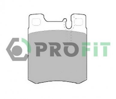 Колодки тормозные задние MERCEDES W210 95-02, W140 91-93 PROFIT 50000799 (фото 1)
