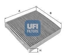 Фільтр салону із елементами активованого вугілля UFI 5414800