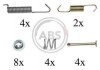 Комплектующие, стояночная тормозная система A.B.S. 0821Q (фото 1)
