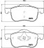 Комплект гальмівних колодок з 4 шт. дисків BREMBO P86016 (фото 1)