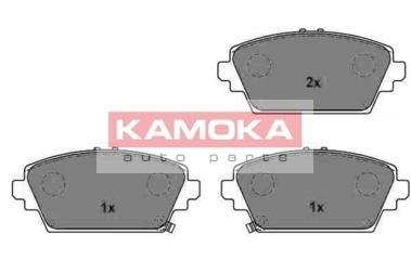 Гальмівні колодки, дискове гальмо (набір) KAMOKA JQ1013160