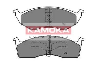 Гальмівні колодки, дискове гальмо (набір) KAMOKA JQ1012196 (фото 1)