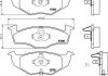 Гальмівні колодки, дискове гальмо (набір) HELLA 8DB355009801 (фото 2)