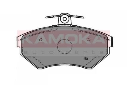 Гальмівні колодки, дискове гальмо (набір) KAMOKA JQ1012624 (фото 1)