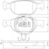 Гальмівні колодки, дискове гальмо (набір) A.B.S. 37132 (фото 1)