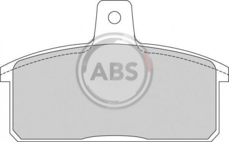 Гальмівні колодки, дискове гальмо (набір) A.B.S. 36851 (фото 1)