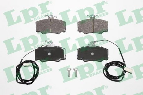 Гальмівні колодки, дискове гальмо (набір) LPR 05P316