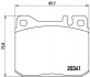 Гальмівні колодки, дискове гальмо (набір) BREMBO P50004 (фото 1)