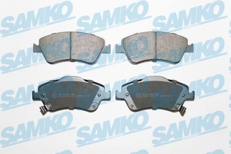 Гальмівні колодки, дискове гальмо (набір) SAMKO 5SP1316