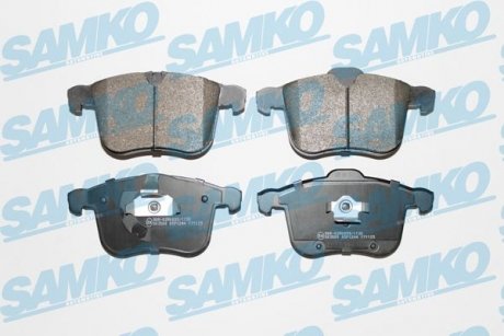 Гальмівні колодки, дискове гальмо (набір) SAMKO 5SP1244