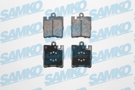 Гальмівні колодки, дискове гальмо (набір) SAMKO 5SP957 (фото 1)