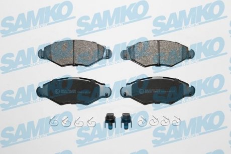 Гальмівні колодки, дискове гальмо (набір) SAMKO 5SP903