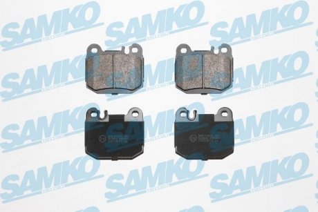 Гальмівні колодки, дискове гальмо (набір) SAMKO 5SP901 (фото 1)