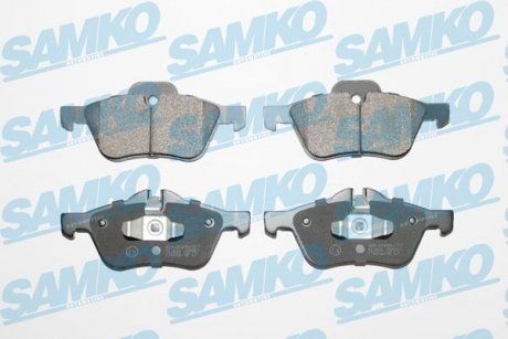 Гальмівні колодки, дискове гальмо (набір) SAMKO 5SP851