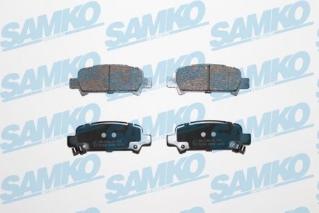 Гальмівні колодки, дискове гальмо (набір) SAMKO 5SP838