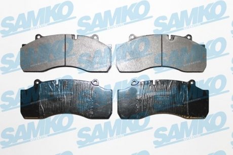 Гальмівні колодки, дискове гальмо (набір) SAMKO 5SP824