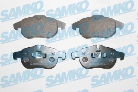 Гальмівні колодки, дискове гальмо (набір) SAMKO 5SP814