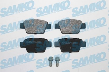 Гальмівні колодки, дискове гальмо (набір) SAMKO 5SP780