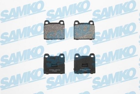 Гальмівні колодки, дискове гальмо (набір) SAMKO 5SP659