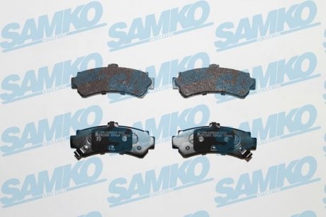 Гальмівні колодки, дискове гальмо (набір) SAMKO 5SP624 (фото 1)