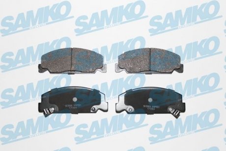 Гальмівні колодки, дискове гальмо (набір) SAMKO 5SP551