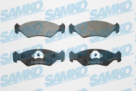 Гальмівні колодки, дискове гальмо (набір) SAMKO 5SP295