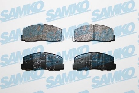 Гальмівні колодки, дискове гальмо (набір) SAMKO 5SP260