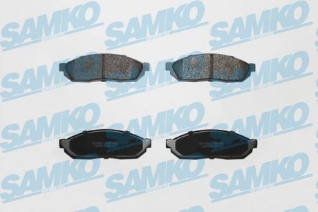 Гальмівні колодки, дискове гальмо (набір) SAMKO 5SP245