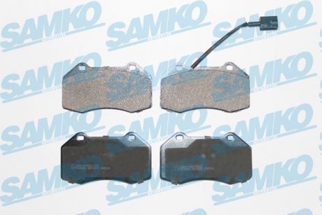 Гальмівні колодки, дискове гальмо (набір) SAMKO 5SP1670