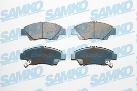 Гальмівні колодки, дискове гальмо (набір) SAMKO 5SP1591