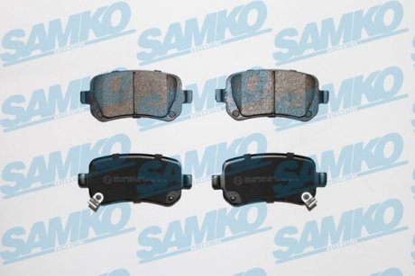 Гальмівні колодки, дискове гальмо (набір) SAMKO 5SP1550