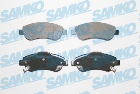 Гальмівні колодки, дискове гальмо (набір) SAMKO 5SP1456