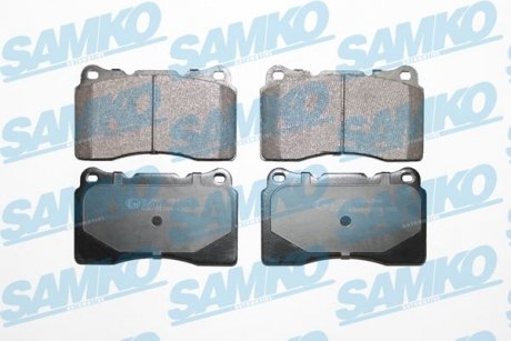 Гальмівні колодки, дискове гальмо (набір) SAMKO 5SP1394