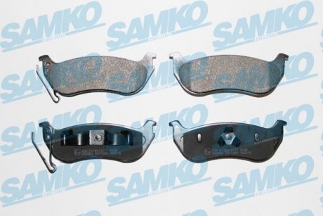 Гальмівні колодки, дискове гальмо (набір) SAMKO 5SP1366