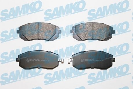 Гальмівні колодки, дискове гальмо (набір) SAMKO 5SP1363