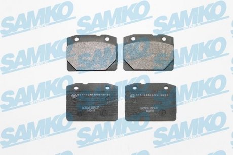Гальмівні колодки, дискове гальмо (набір) SAMKO 5SP127