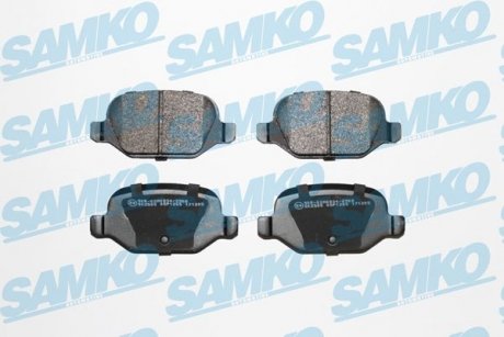 Гальмівні колодки, дискове гальмо (набір) SAMKO 5SP1265