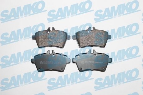 Гальмівні колодки, дискове гальмо (набір) SAMKO 5SP1242