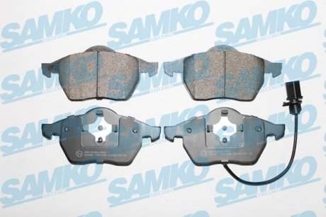 Гальмівні колодки, дискове гальмо (набір) SAMKO 5SP1238