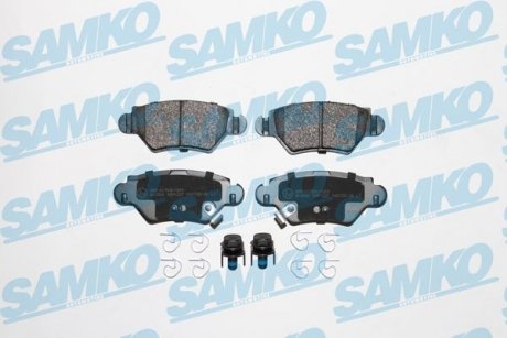 Гальмівні колодки, дискове гальмо (набір) SAMKO 5SP1227