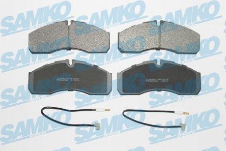 Гальмівні колодки, дискове гальмо (набір) SAMKO 5SP1109A